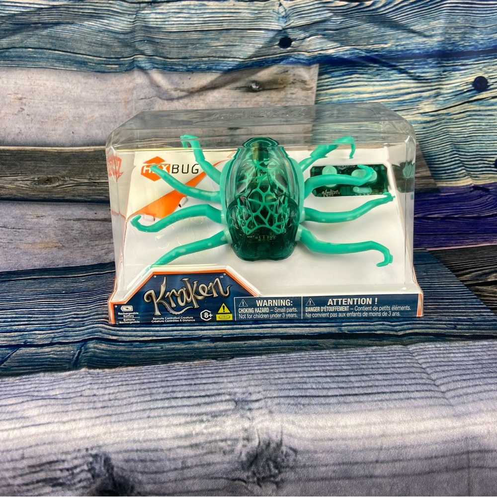 Hexbug remote controlled Kraken in green